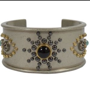 Coach Jewelry - Coach Western Rivets Wide Cuff Bracelet New Coach Jewelry - Coach Western Rivets Wide Cuff Bracelet New